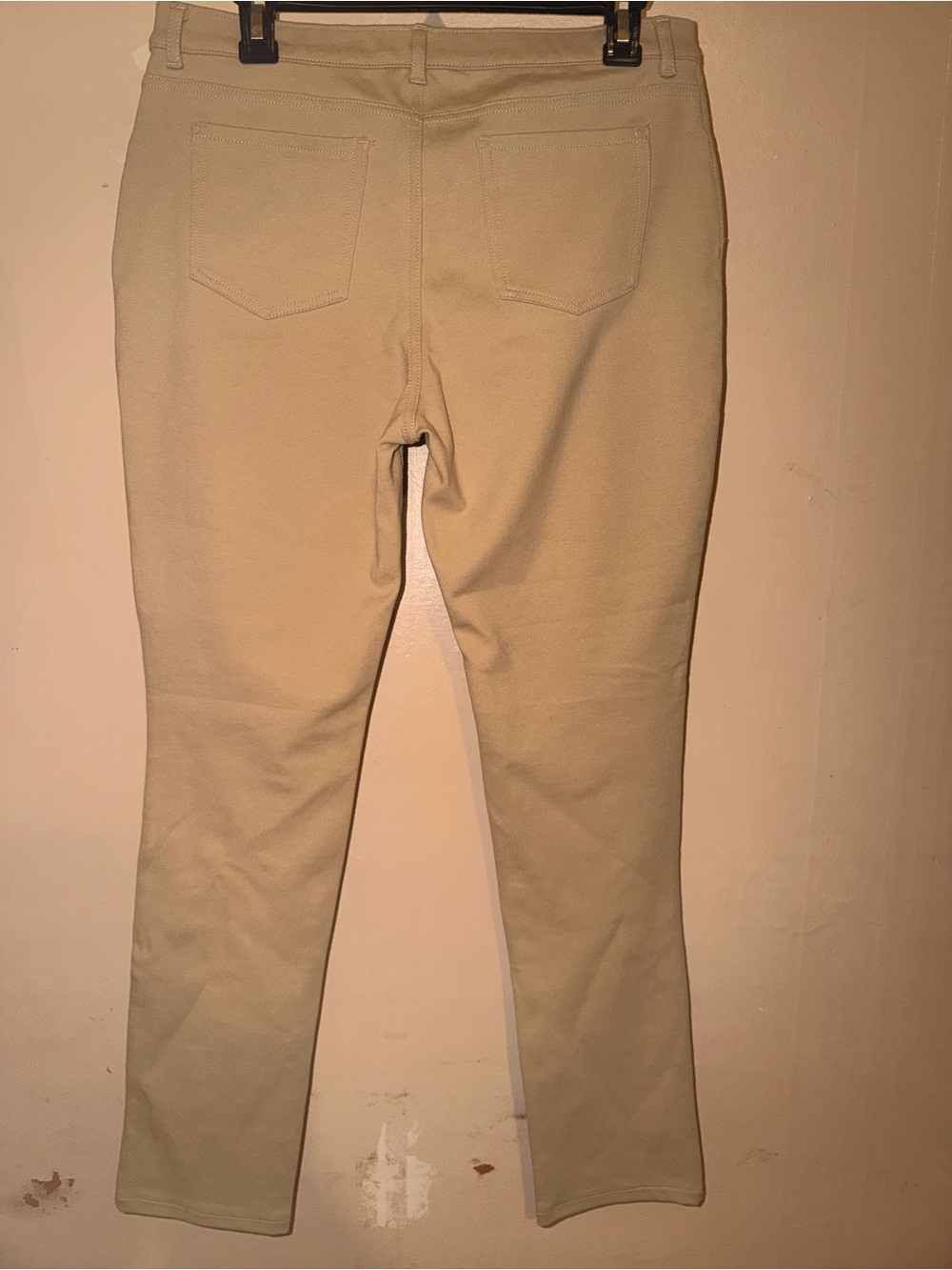Girls Slim Fit Stretch Jeans - Cream